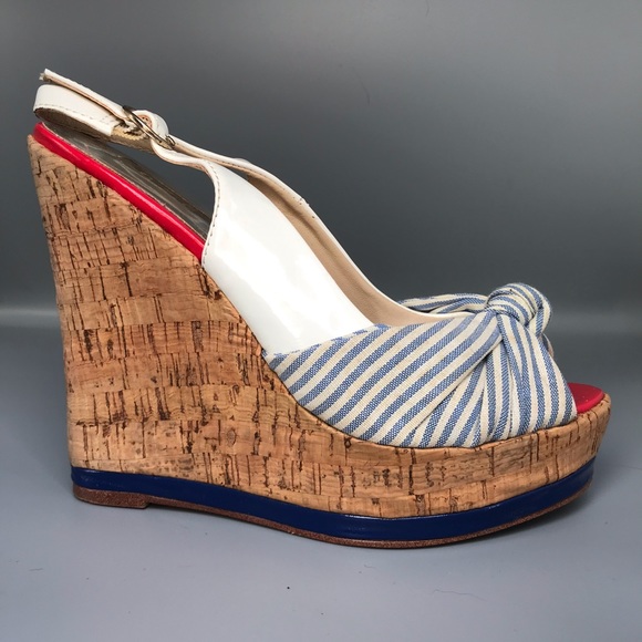 Nautical Style Wedges - Picture 1 of 6